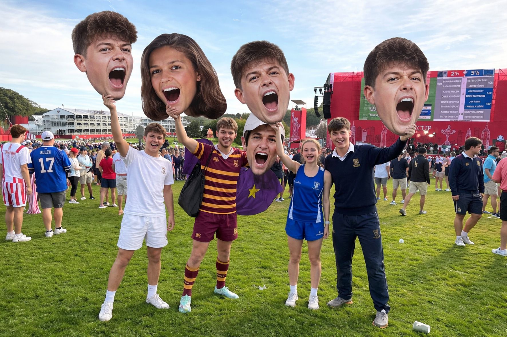 Sports Day Team Spirit